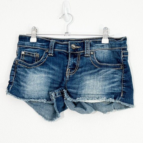 BKE Pants - BKE Stella Denim Jean Short Shorts Stretch Women's 26 Blue Western